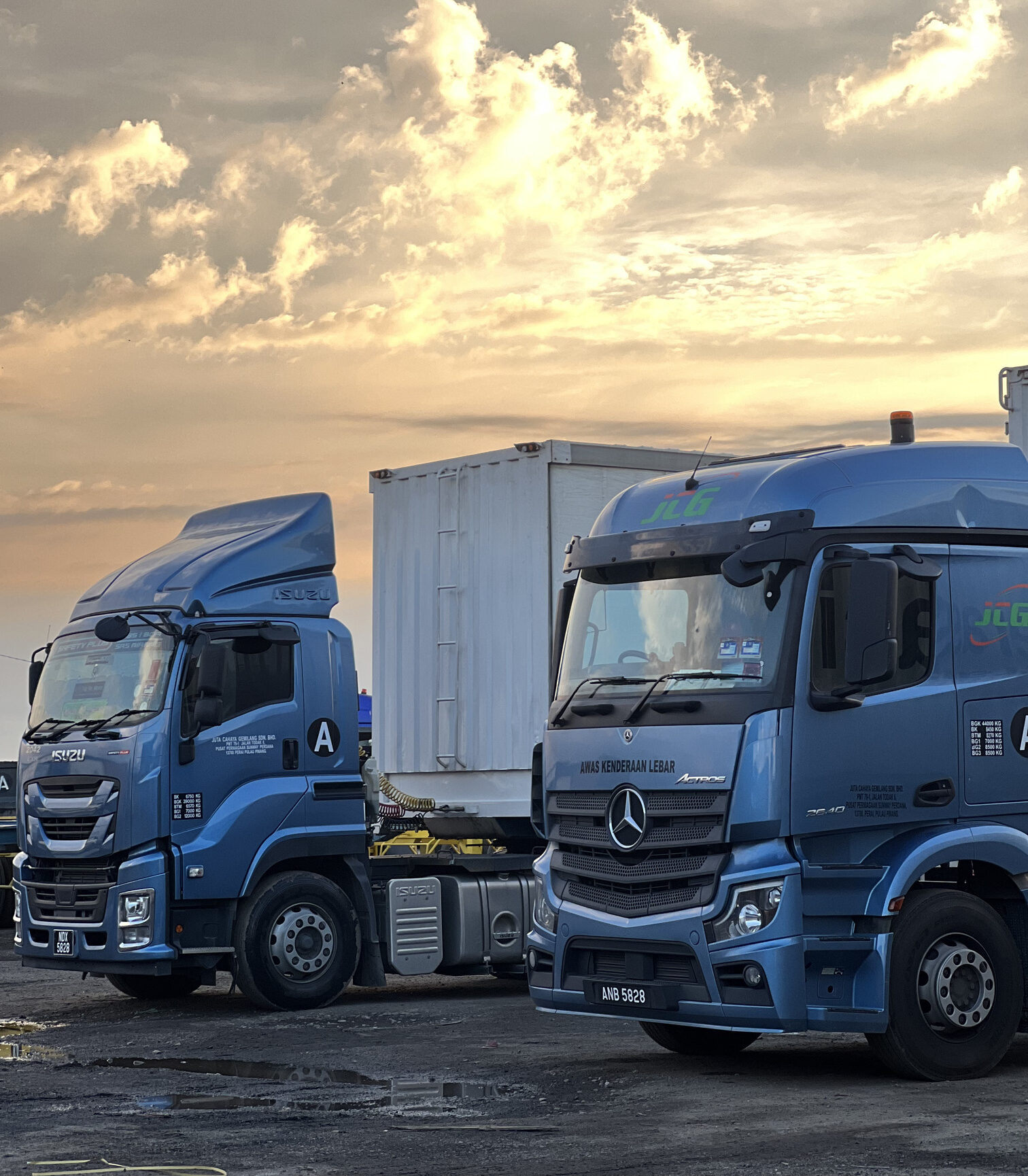 JCG logistics fleet operations